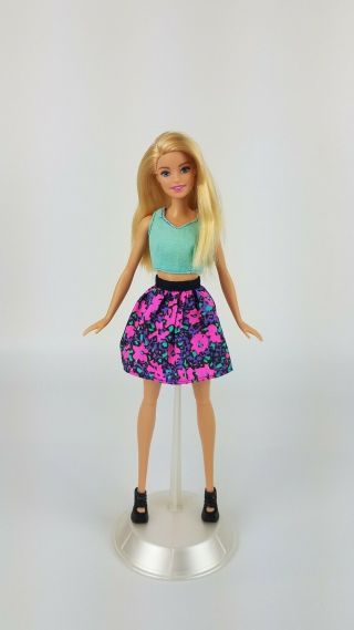 Mattel 2015 Fashionistas 12 " Barbie Doll,  Vtg.  Outfit Clothes Jointed Knees Guc