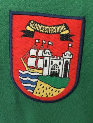 Vintage Gloucestershire 1995/96 Sunday League Pony Cricket Shirt Extra Large 4