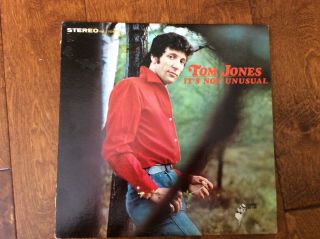 Tom Jones Vintage Vinyl Record Lp It’s Not Unusual Parrot Ex