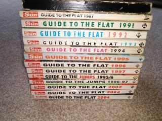 JOBLOT OF 14 VINTAGE HORSE RACING BOOKS RANGE FROM 1965 - TO 2004 3