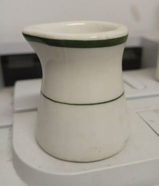 Vintage Shenango Porcelain Individual 2.  25 " Creamer Pitcher