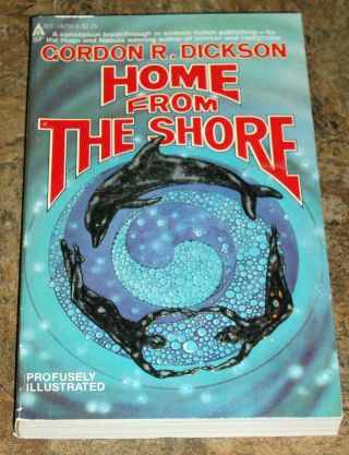Home From The Shore Gordon Dickson Vintage 1979 Pb Illustrated Science Fiction