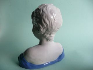 Vintage Cantagalli Majolica Bust. . . . .  ref.  1562 4