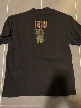 Pearl Jam Riot Act 2003 Tour Shirt Vintage Rare Large 2