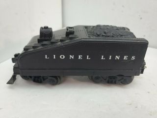 Vintage Lionel Lines O Gauge Slope Back Train Coal Car Tender 3