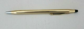 Vintage Cross 1/20 12kt Gold Filled Ballpoint Pen Made In Usa