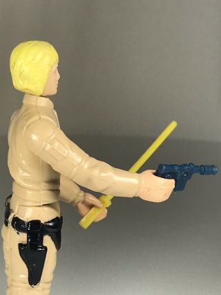 Star Wars Vintage Figure Luke Skywalker Bespin Complete w/Saber 1980 LFL HK EX 3