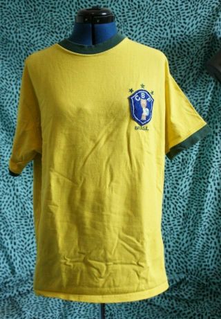 Toffs Brazil Home Football Shirt 1960 