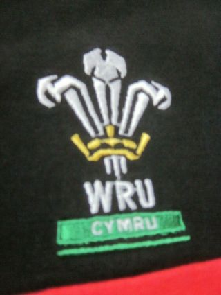 Vintage Mens Wales 1991 - 92 Cotton Traders International Rugby Training Shirt XL 4