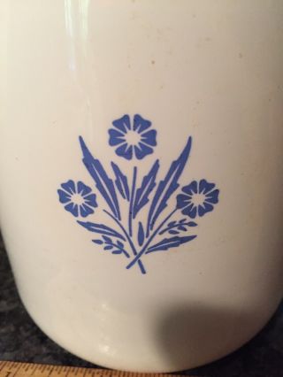 Vintage Corning ware Blue Corn Flower 6 Cup Stove Top Coffee Pot Perculator 5