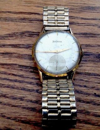 Vintage HELVETIA men ' s wrist watch FOR REPAIR or SPARES 3