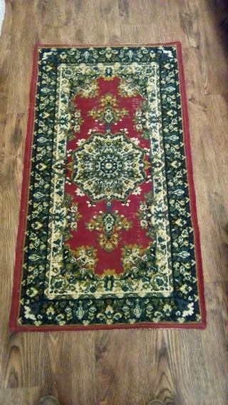 Vintage Woven Small Rug 59 Cm X 107 Cm