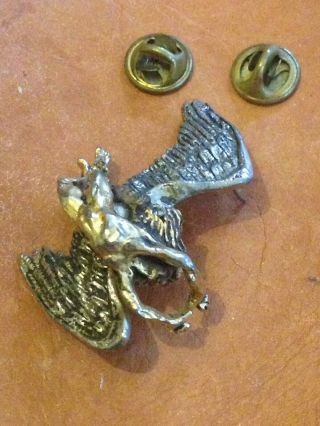 Led Zeppelin Vintage Angel Pin Badge,  Alchemy 1989.