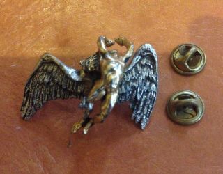 Led Zeppelin Vintage Angel Pin badge,  Alchemy 1989. 8