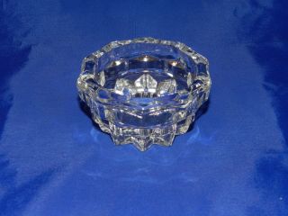 Vintage Fostoria American Clear Glass Tapered Candle Holder