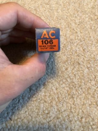VINTAGE AC Spark Plugs USA (BOX OF 10) 5