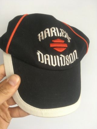 Harley Davidson Cap Stitched Rare Design Vintage