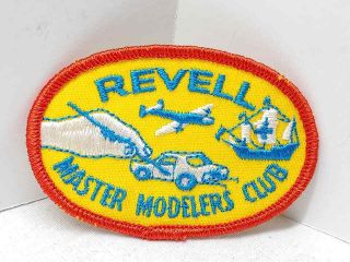 Vintage Revell Master Modelers Model Club Embroidered Patch L@@k