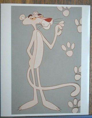 Pink Panther 8 X 10 Color Vintage Glossy Abc Promo Photo