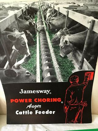 5 Vintage 1950 ' s Tractor Tiller Loaders Hay etc.  Farm Machinery Sales Brochures 3