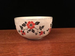 Vintage 6 " Hall Red Poppy Mixing Bowl
