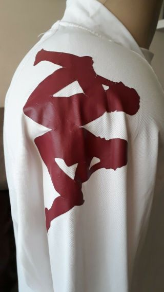AS Roma Football Shirt (size medium) vintage Kappa away jersey / top - white 5