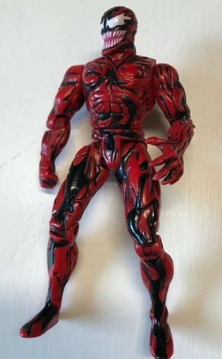 Vintage Carnage Spider - Man: Animated Series Action Figure Marvel (toy Biz,  1994)