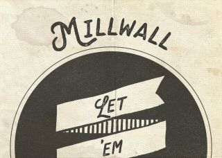 Millwall Let ' em come Black A4 Picture Art Poster Retro Vintage Style Print 5