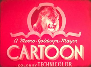 Tom And Jerry 16mm film “Fraidy Cat” 1942 Vintage Cartoon 3