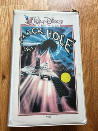 Vintage Walt Disney The Black Hole Vhs 1979 Clamshell Case Home Video