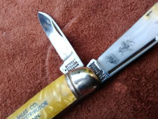 Two Vintage imperial advertising pocket knifes, 4