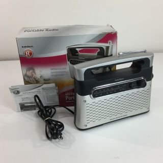 Vintage Radio Shack 12 - 889 Analog Am / Fm / Wx Weather Radio Portable