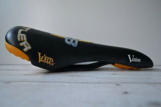 Vintage 1998 Selle Bassano Claud Butler Vuelta Vision Saddle Italy