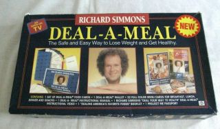 Vintage Richard Simmons Deal - A - Meal Weight Loss Kit As Seen On Tv Complete