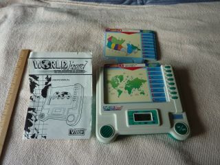 Vintage 1992 Vtech World Wizard Traveller 40 Double Sided Cards