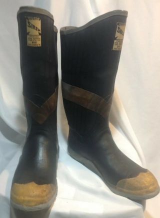 Vintage Uniroyal Siren Fireman Boots Size12