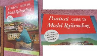 Vintage Practical Guide To Model Railroading - 60 Pages Copyright 1952 - Freeship
