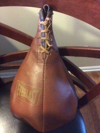 Vintage Everlast boxing Punching Speed Bag 4208 3
