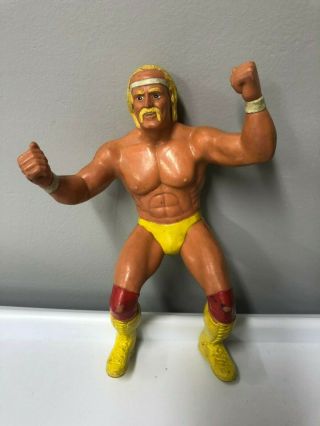 Vintage 1984 Titan Sports Hulk Hogan 8 " Wrestling Action Figure Wwf