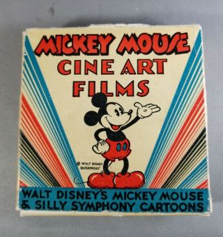 Vintage Walt Disney Mickey Mouse Donald Duck The Ham Actor 16mm Reel Movie