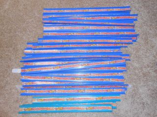 Hot Wheels Track 30 Piece Vintage Blue And More