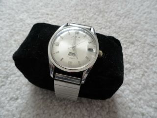 Tarleton 17 Jewels Vintage Wind Up Men ' s Watch - Shows Day and Date 2