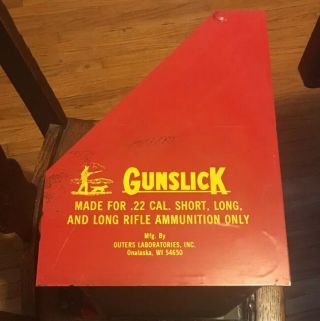 Vintage Gunslick.  22 Bullet Trap