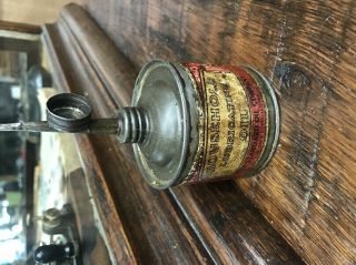 Vintage Standard Oil Company Household Lubricating Oil Can - - Empty - - 4oz