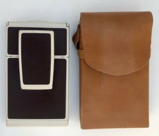 Vintage Polaroid Sx - 70 Land Camera Model 2 W/ Leather Travel Case Nr