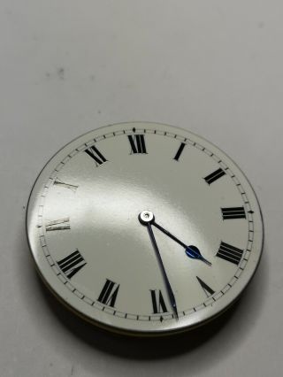 Vintage English Pocket Watch Movement - Retailed by D.  Glasgow London 5
