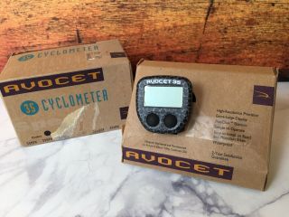 Avocet 35 Cyclometer Vintage Bike Accessories With Instructions