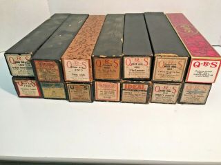 Fourteen Rolls Of Vintage Player Rolls Featuring All Types Of Music All Good