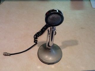 Vintage Astatic Cb Base Microphone Model T - Ug8 Stand 4 Pin,