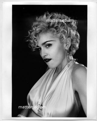 M10d Madonna Vogue Video - Vintage 1990s Black White 8x10 Photo =herb Ritts=